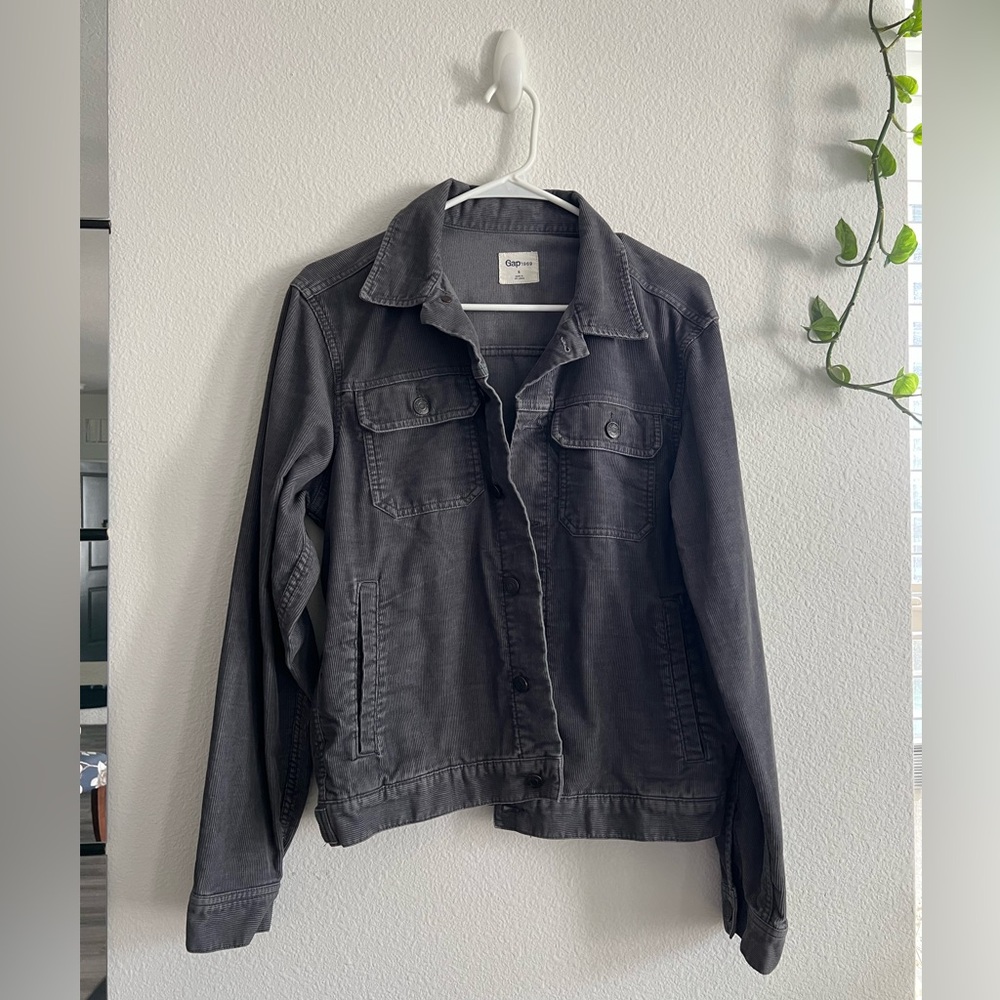 GAP Charcoal Jean Jacket